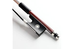 Professional 4/4 Full Size Violin Bow High Quality Brazilwood Stick Ebony Frog Natural Horsehair Clear Tone For Adults and Student VINGOBOW Hand Made