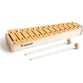 MUSICUBE 13 Keys Xylophone for Kids Wooden Xylophone Musical Instrument with Mallets Glockenspiel Instrument Educational Sensory Musical Toys Christmas Gift Choice for Boys Girls Aged 3+