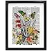 Susie Arts 8X10 Unframed Take My Hand Human Anatomy Upcycled Dictionary Art Print Flowery Hand and Butterflies Book Art Print Home Decor Funny Art Print V115