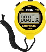 FCXJTU Simple Digital Stopwatch Silent On Off Basic Operation
