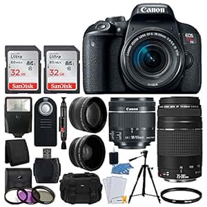 Amazon.com : Canon EOS Rebel T7i Digital SLR Camera + EF-S