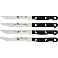 Zwilling J.A. Henckels 39123-000 Twin 4-Piece Steak Set, Stainless Steel, 20.32 x 1.27 x 1.27 cm