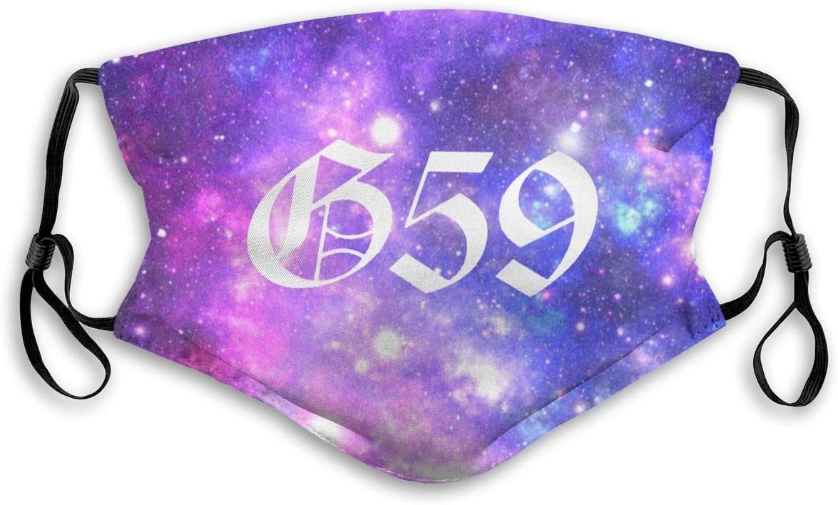 Dust Mask 59Suicideboys with Two Activated Carbon Filters for Men/Women/Work/Travel