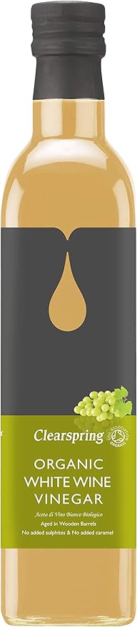 Amazon Com Clearspring Organic White Wine Vinegar 500ml