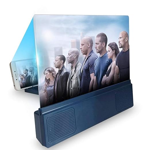 Lupa para pantalla de teléfono de 12 pulgadas con altavoz ...
