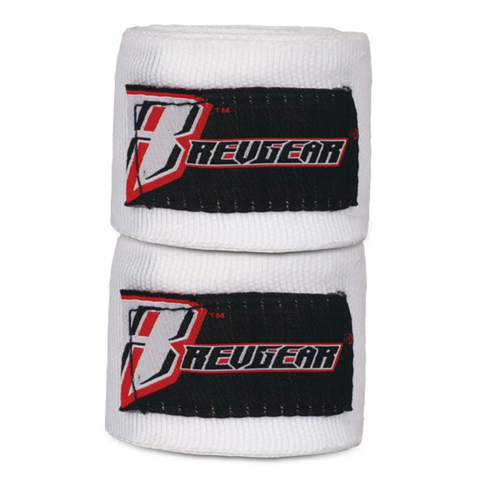 Photo 1 of Revgear Elastic Handwraps (White, 180-Inch)