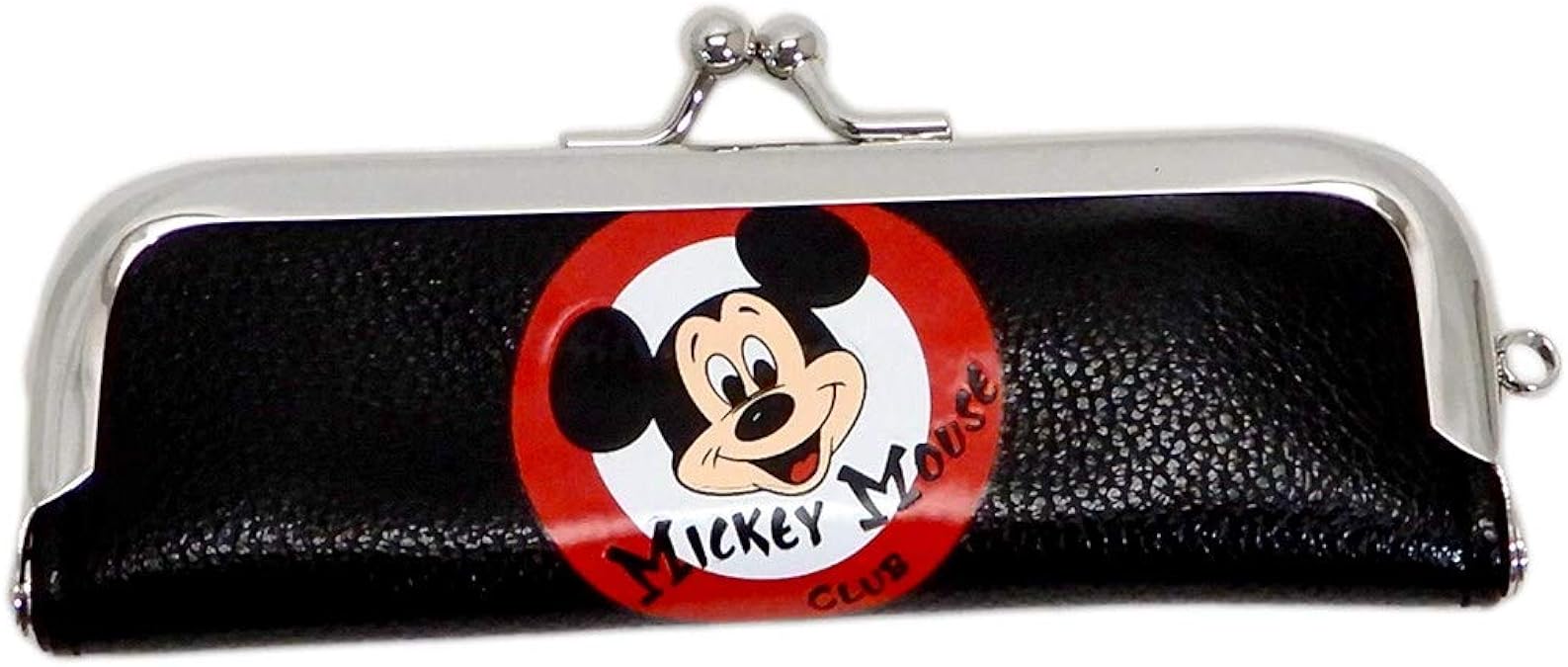 Amazon Co Jp 印鑑ケース がま口 フェイクレザー ミッキーマウス クラブ 名作 Mickey Mouse Club Disney ディズニー キャラクター 朱肉付き がまぐち ハンコ入れ 収納 ブラック ジュエリー
