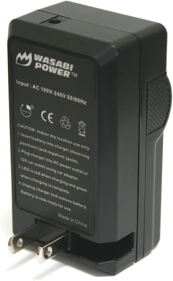 Wasabi Power Battery (2-Pack) and Charger for GoPro HERO3+, HERO3 and GoPro AHDBT-201, AHDBT-301, AHDBT-302 : Camcorder Batteries : Camera & Photo