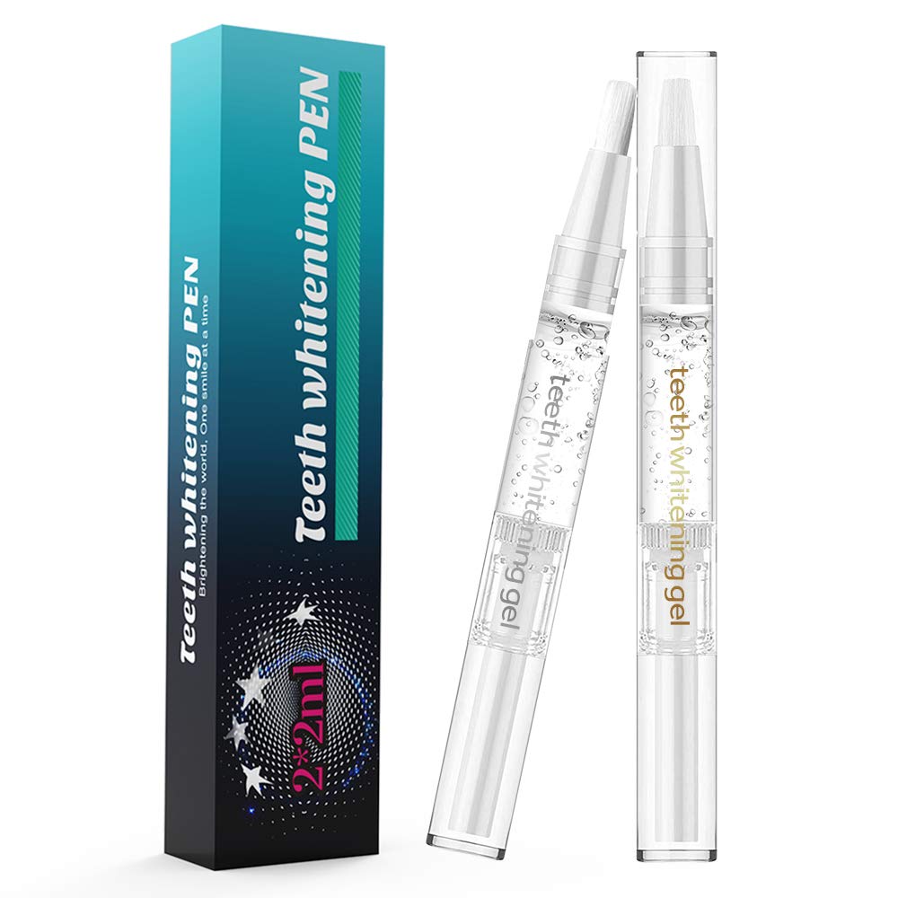 Teeth Whitening Pen (2 Pack), 20 Times Uses, Effective