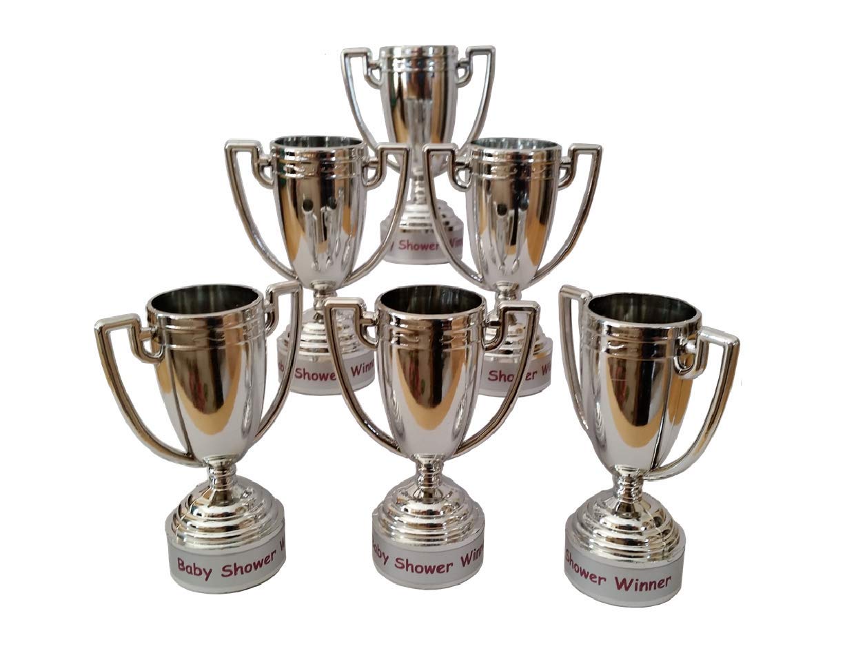 Baby Shower Party Games - 6 Baby Shower PRIZES/Favors - Trophies #PZ