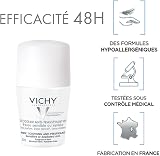 Vichy Deodorant Roll-On 48h Antiperspirant for Sensitive Skin 2x50ml view 3