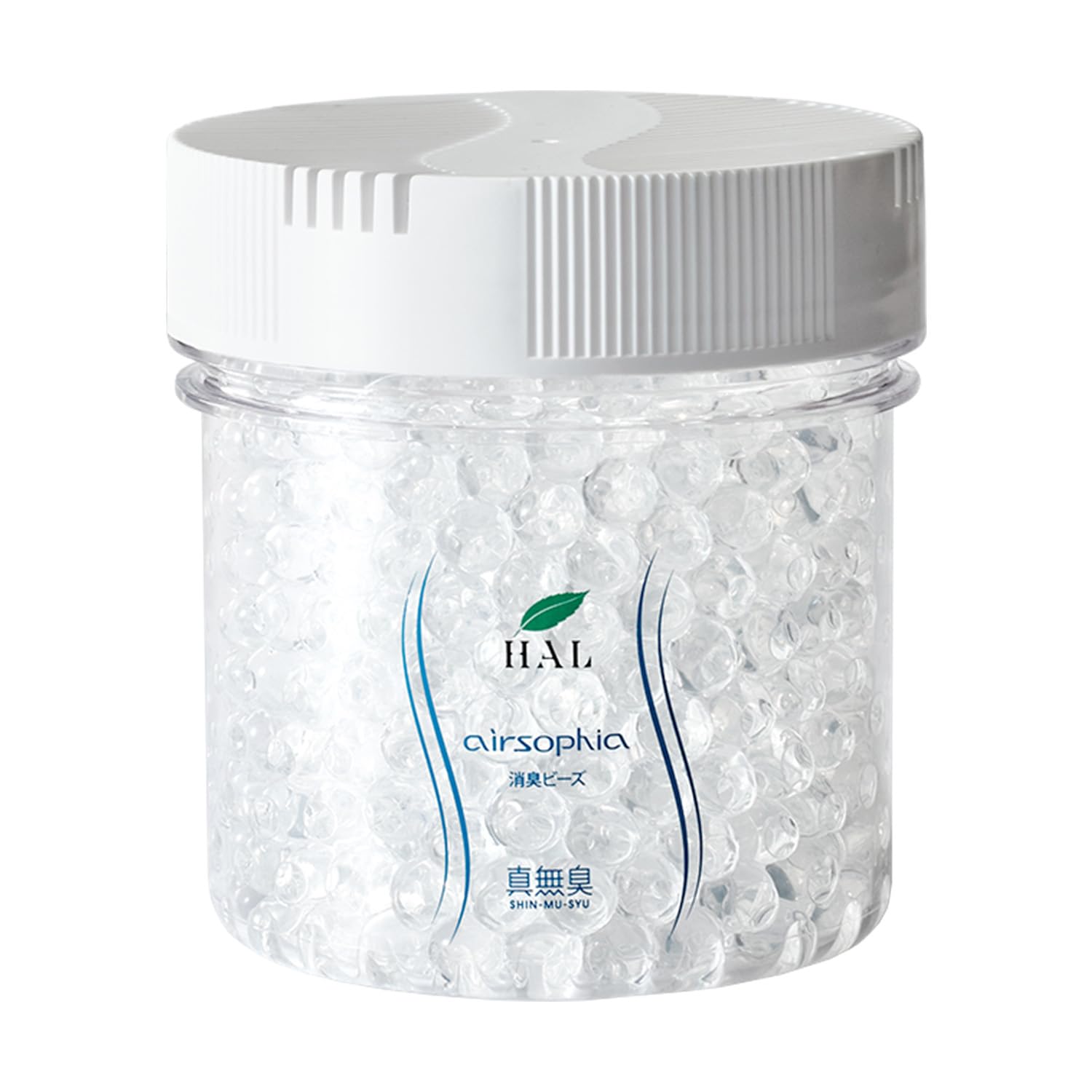 ハル・インダストリ エアソフィア 消臭ビーズ 本体600g 1個 無香料 ビーズタイプ ニオイ 置き型消臭剤 ペット臭 トイレ 下駄箱 車内 植物性消臭成分 脱臭 コンパクト商品画像