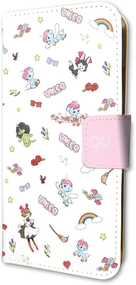 Amazon ユニコ 01 ちりばめデザイン グラフアート 手帳型スマホケース Iphone6 6s 7 8兼用 アニメ 萌えグッズ 通販