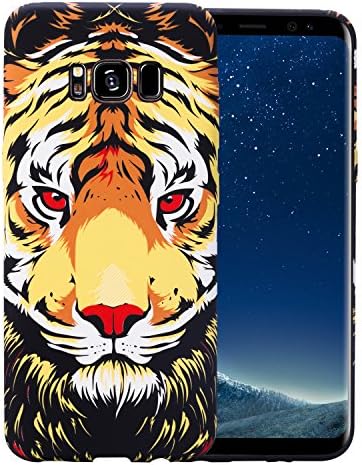 Samsung GALAXY S8 Plus Case, Jucellnday Vivid Animal Lines Scratch-Resistant Shock Absorption Technology Bumper Soft TPU Cover Case for Samsung GALAXY S8 plus- Tigers(2018)