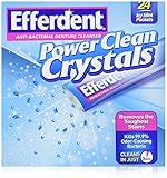 Efferdent Power Clean Crystals, 24 Count