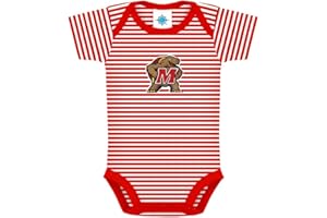 Creative Knitwear College Baby NCAA Infant Striped Bodysuit