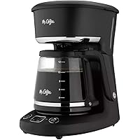 Mr. Coffee® 12-Cup Programmable Coffeemaker, Brew Now or Later