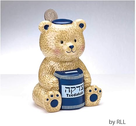 ceramic teddy bear piggy bank