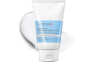 Illiyoon Ceramide Ato Concentrate Cream | Moisturizer for Dry & Sensitive Skin, 100hr Lasting Hydration, For Face & Body, Gen