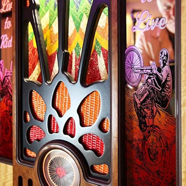 RockOla Bubbler CD Harley Davidson Jukebox con Bluetooth - Imagen 4