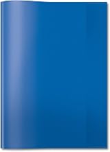HERMA Clear A4 Exercise Book Cover Pack 10 Assorted Colours PVC Free view 4