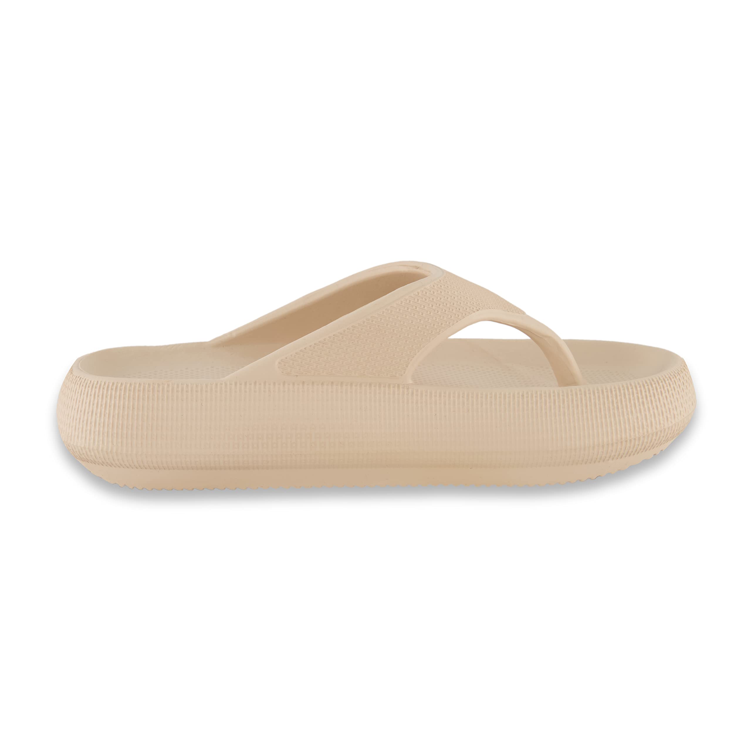 CUSHIONAIRE Women's Fling recovery cloud pool slides sandal with +Comfort