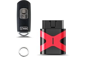 Replacement Smart Key Fob with DIY Setup Tool Compatible for Mazda 3 5 CX-3 CX-5 2012 - 2018, Keyless Entry Remote FCCID WAZS