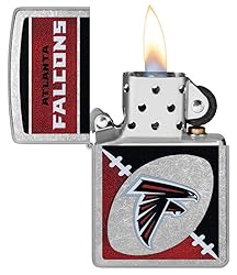 Zippo NFL Atlanta Falcons Street Chrome Pocket