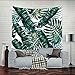 Uphome Palm Leaves Pattern Tapestry Hanging Light-Weight Polyester Fabric Wall Decor (60