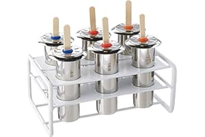 Onyx 18/8 Stainless Steel Popsicle Mold, Set of 6