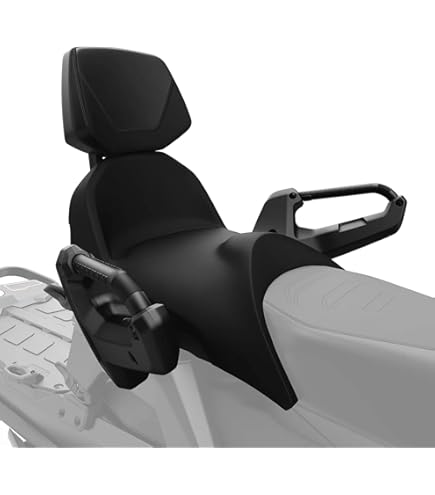 Ski-Doo LinQ Lightweight 1 + 1 Rack, Black, REV Gen5, REV Gen4 16