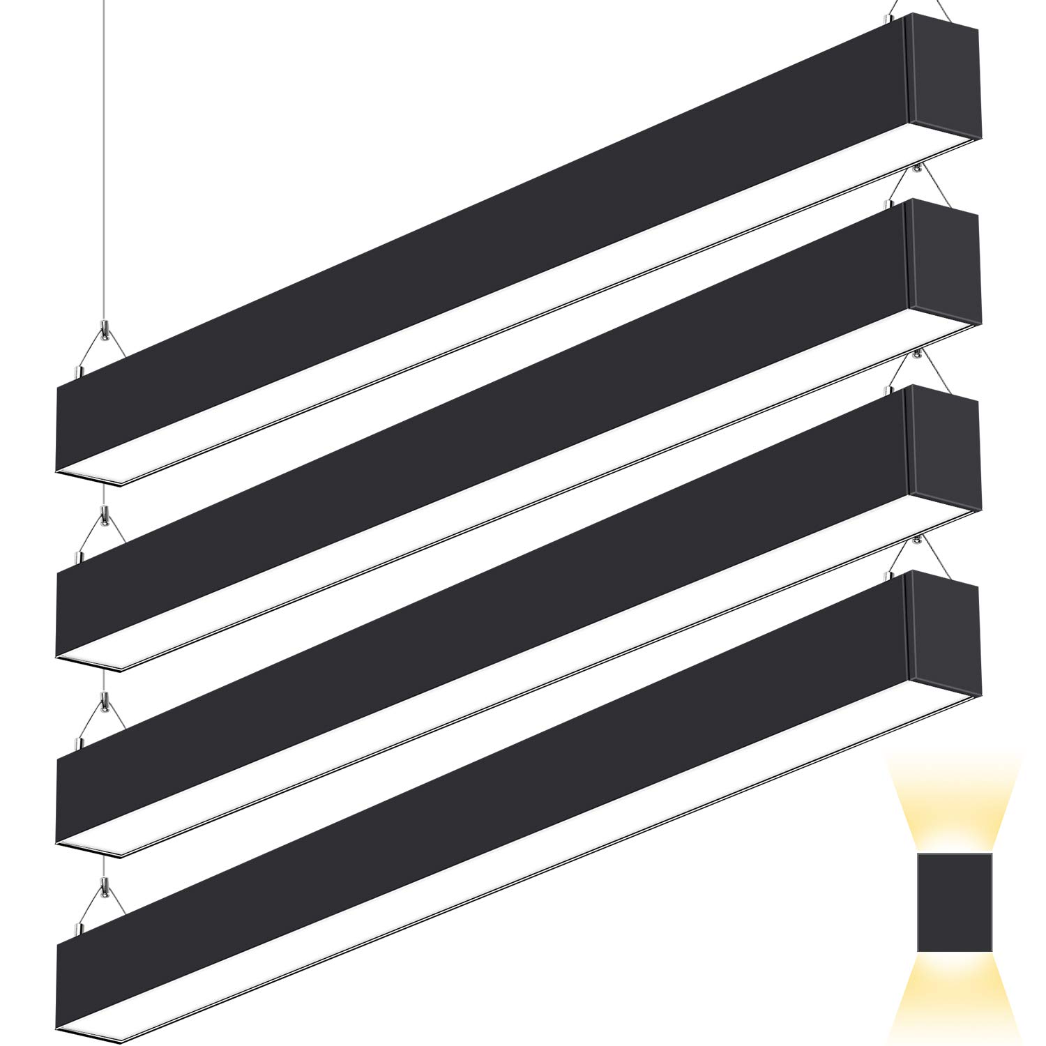 Buy 4FT 50W Architectural Direct Indirect LED Suspension Linear Light