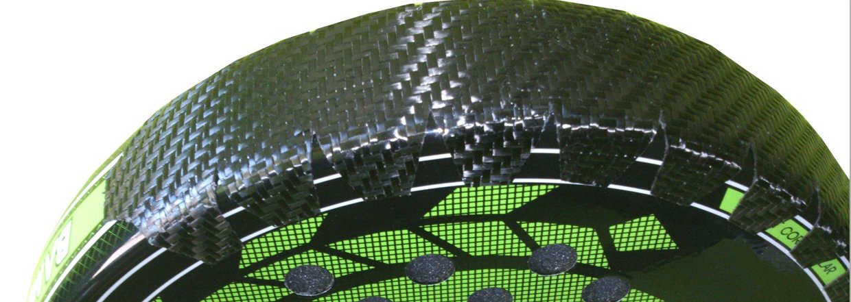 Protector Pala Raqueta de Padel Padlle Carbono Talla XL No Crash® nomascrash