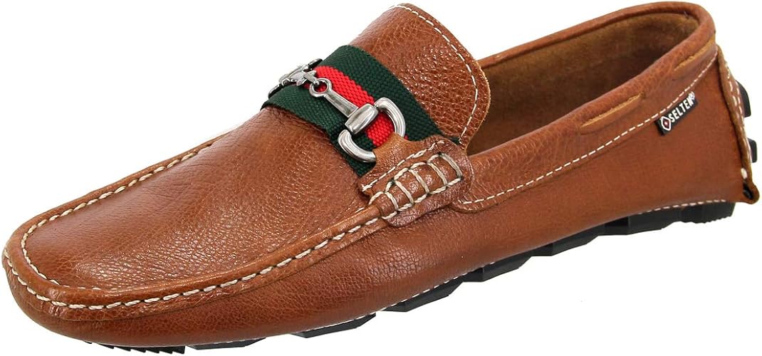 mocassim masculino caramelo