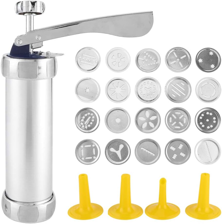 Cookie Press with 20 Disks and 4 Nozzles, Cookie Press