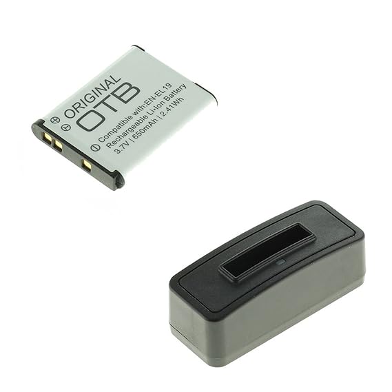 bg-akku24 Akku und Ladegerät für Nikon Coolpix A100,A300,S32,S33,S2500,S2600,S2700,S2800,S2900,S3100,S3200,S3300,S3500,S3600,