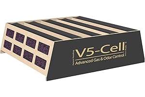 IQAir V5-Cell Filter - Genuine Replacement Air Filter For IQAir HealthPro Plus - Activated Carbon & Alumina Filter For Versat