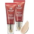 MISSHA M Perfect Cover BB Cream Dual Pack No.23 Natural Beige -Light/Medium with Cool/Neutral Undertone SPF 42 PA +++ 1.69 Fl Oz - Tinted Moisturizer with SPF
