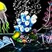 Aquarium Decor Air Bubble Stone Blue Coral Starfish Oxygen Pump Resin Crafts for Aquarium Fish Tank Ornament Decoration