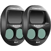 Freewell GND 2-Pack Filter for DJI Mavic 4 Pro | GND0.9 &amp; GND1.2&ndash;Graduated Neutral Density Filters for Aerial Landscape Photography