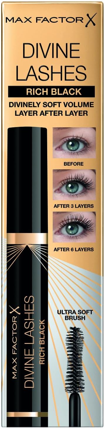 Max Factor Divine Lashes Volume Mascara Black 8 ml