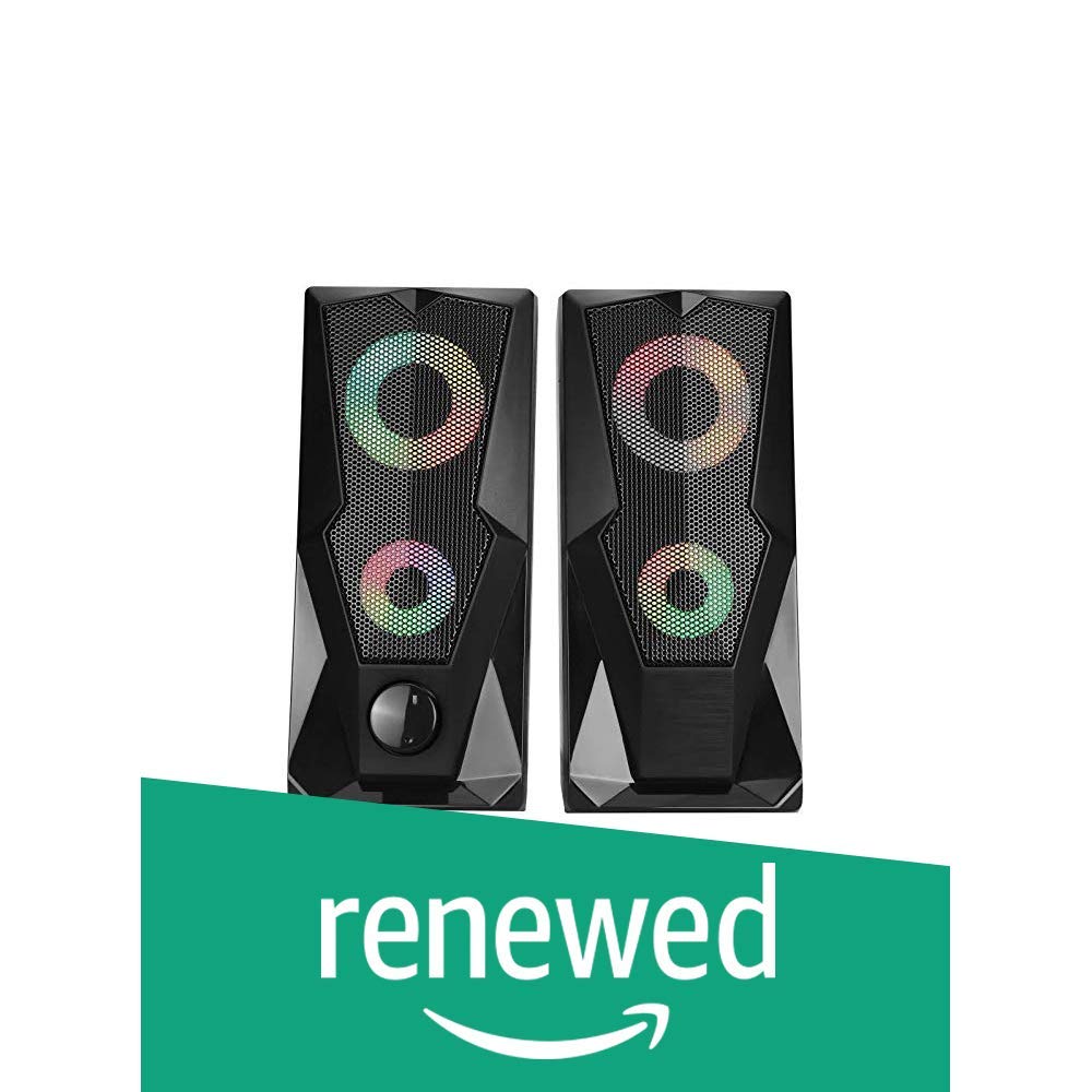 live tech sp12 gaming led 2.0 stereo speaker