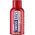 Swiss Navy Premium Silicone Based Lubricant - 1 oz - Personal Lube for Men, Women & Couples - Condom, Latex Safe - Hypoallergenic - Unscented