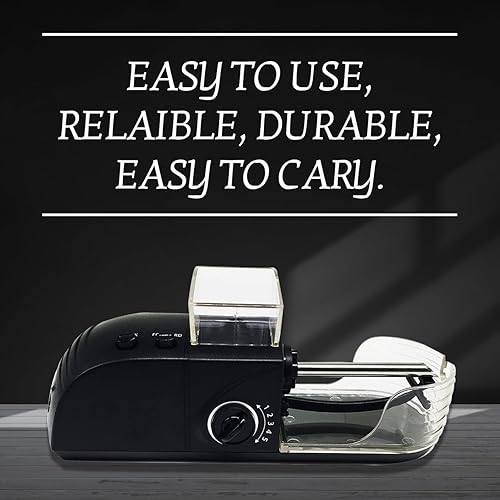 White Leaf Electric Automatic Cigarette Rolling Machine Injector, Quick  Fill Tobacco Machine, Durable Cigarette Roller Rolls King Size and 100mm  Electric Cigarette Rolling Machine | in Kenya