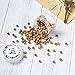 Pandahall 200pcs Natural Round Euro Wood Beads 8mm/0.3