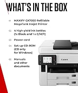 Canon MAXIFY GX7050 Printer All-in-One Wireless MegaTank Inkjet view 7