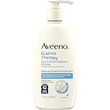 Aveeno Eczema Therapy Daily Moisturizing Body Cream for Sensitive Skin, Soothing Eczema Relief Cream, Colloidal Oatmeal & Cer