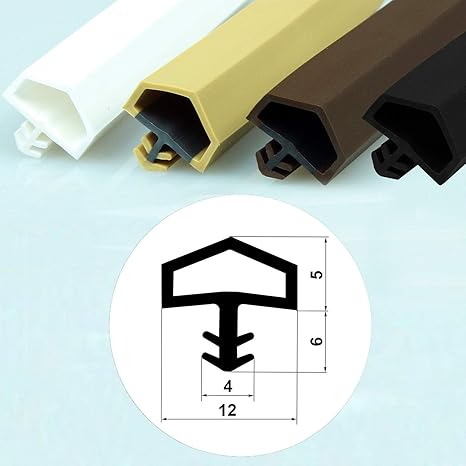 Gummidichtung Dichtungen aus Gummi Tür Fenster Profildichtung Universal Dichtband Holzzargendichtung Flügelfalzdichtung Dicht