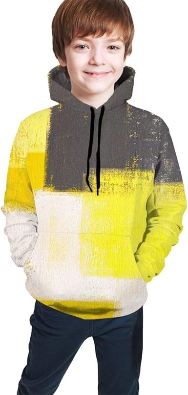 boys yellow hoodie