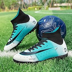 Men's Soccer Boots Turf Hightop TF Football Shoes